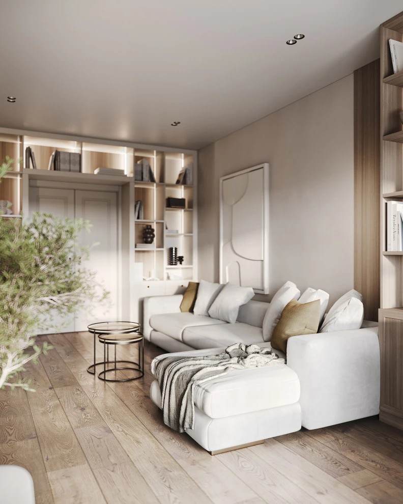 Интерьер квартиры для молодой супружеской пары