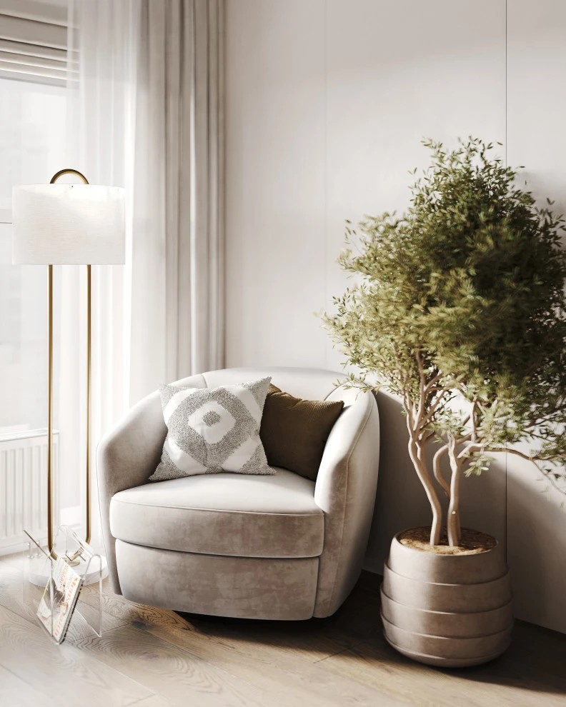 Интерьер квартиры для молодой супружеской пары