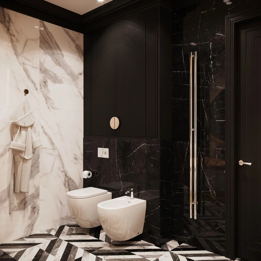 Дизайн интерьера ванной комнаты