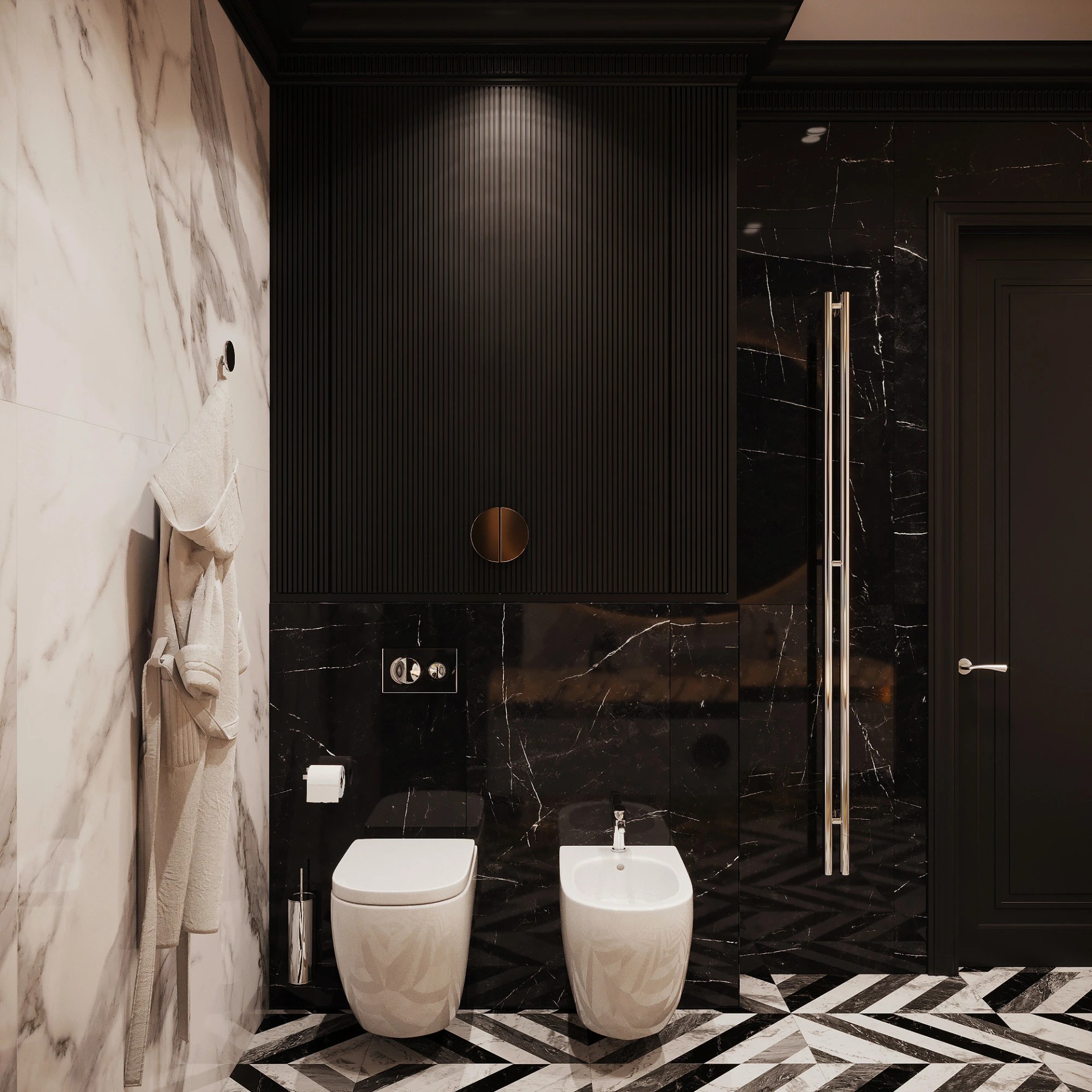 Дизайн интерьера ванной комнаты