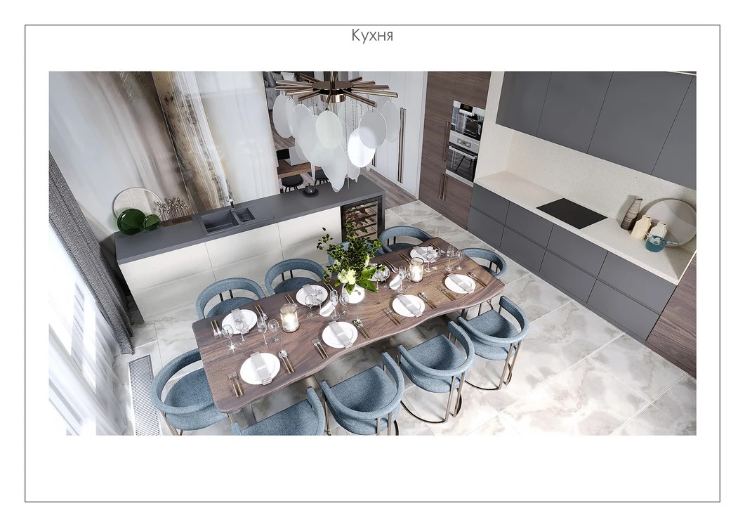 Кухня в доме