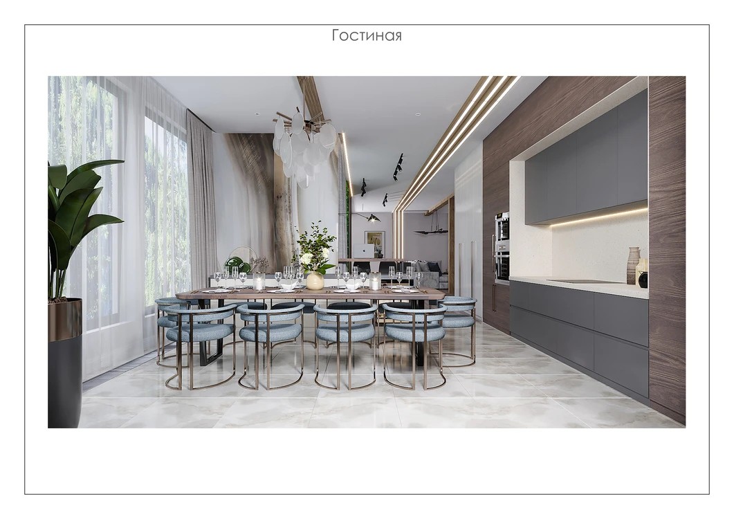 Кухня в доме