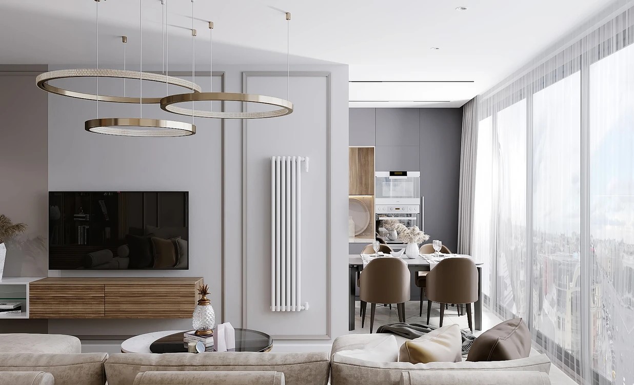 Кухня - гостиная на Оптиков