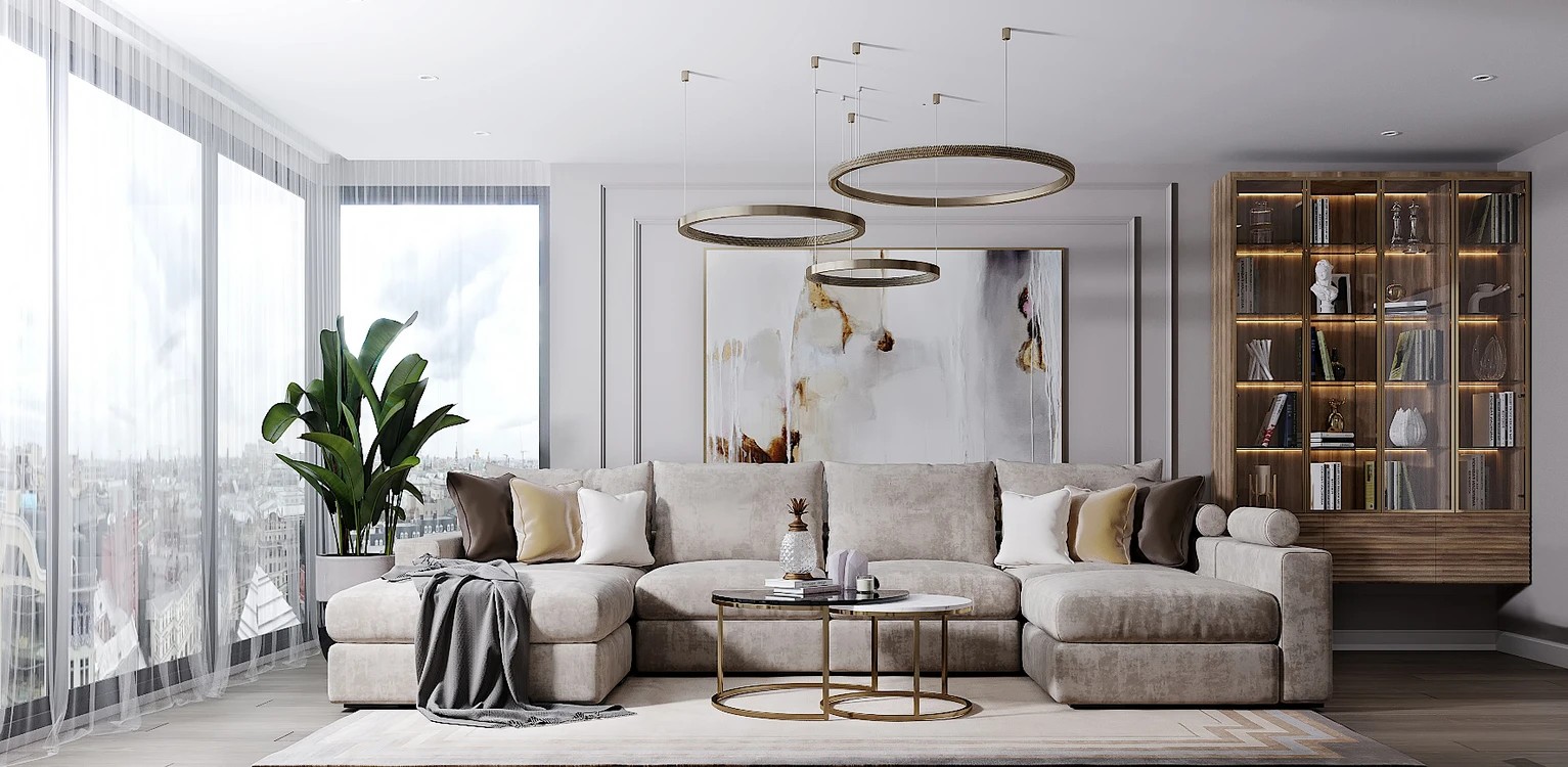 Кухня - гостиная на Оптиков