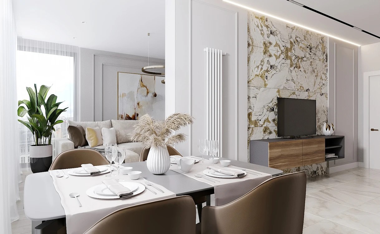 Кухня - гостиная на Оптиков