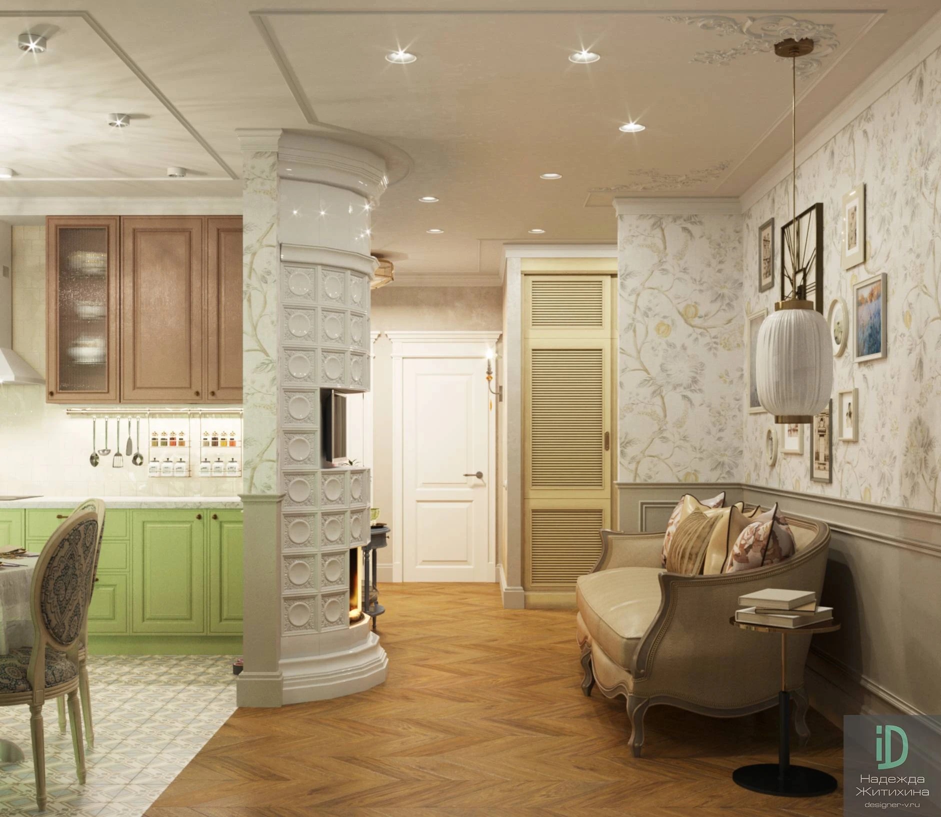 Кухня-столовая-гостиная