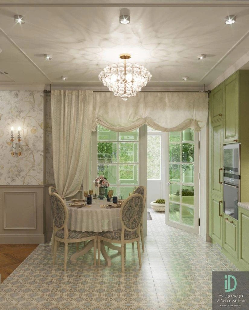 Кухня-столовая-гостиная