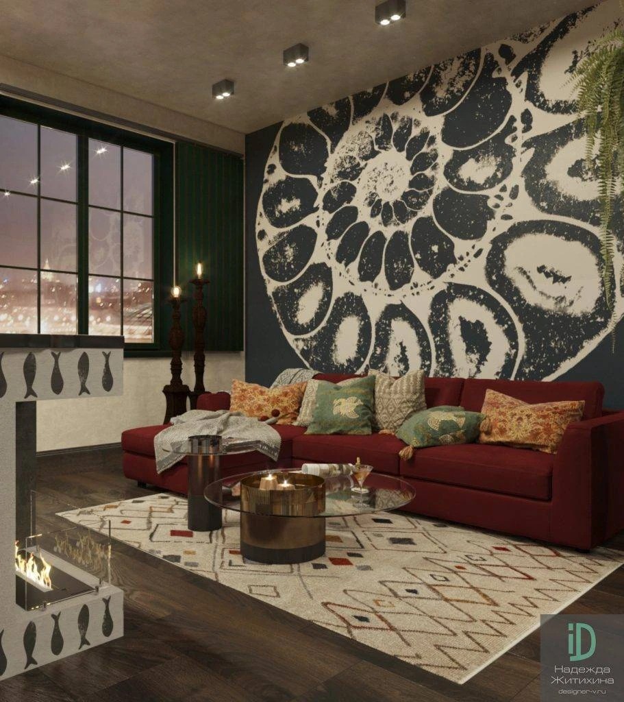 Кухня-столовая-гостиная