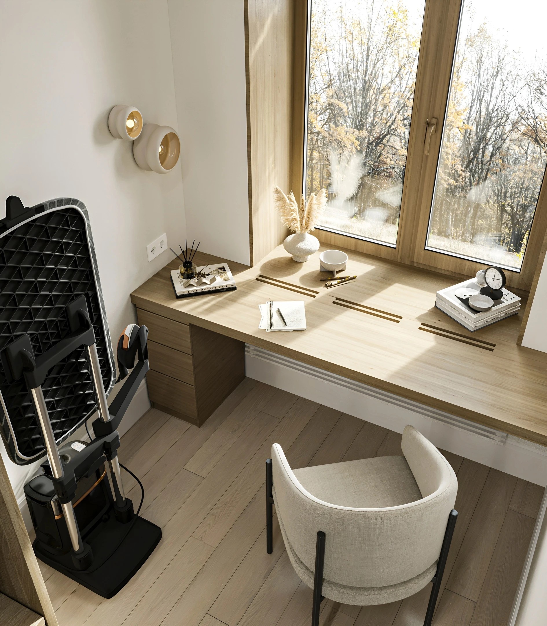 Интерьера спальни в историческом центре города