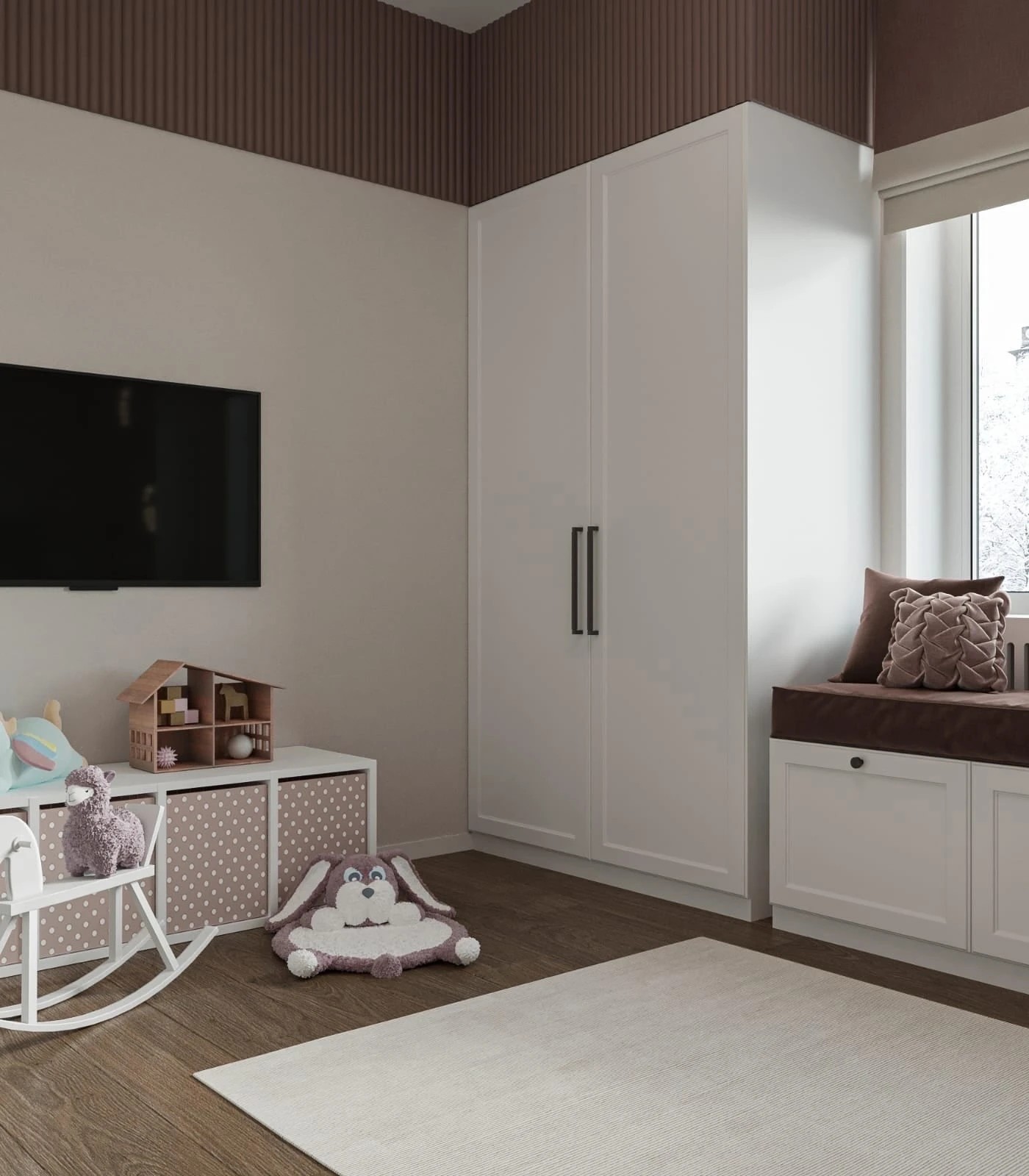 Дизайн детской для прекрасной леди