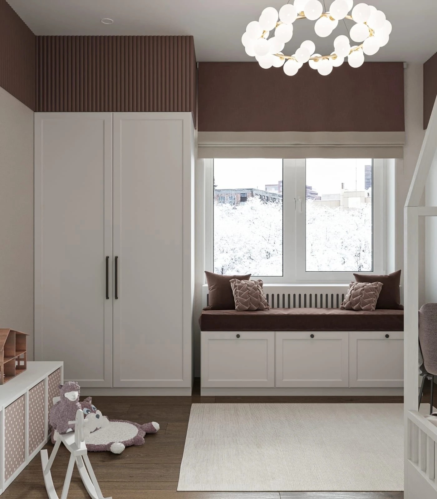 Дизайн детской для прекрасной леди