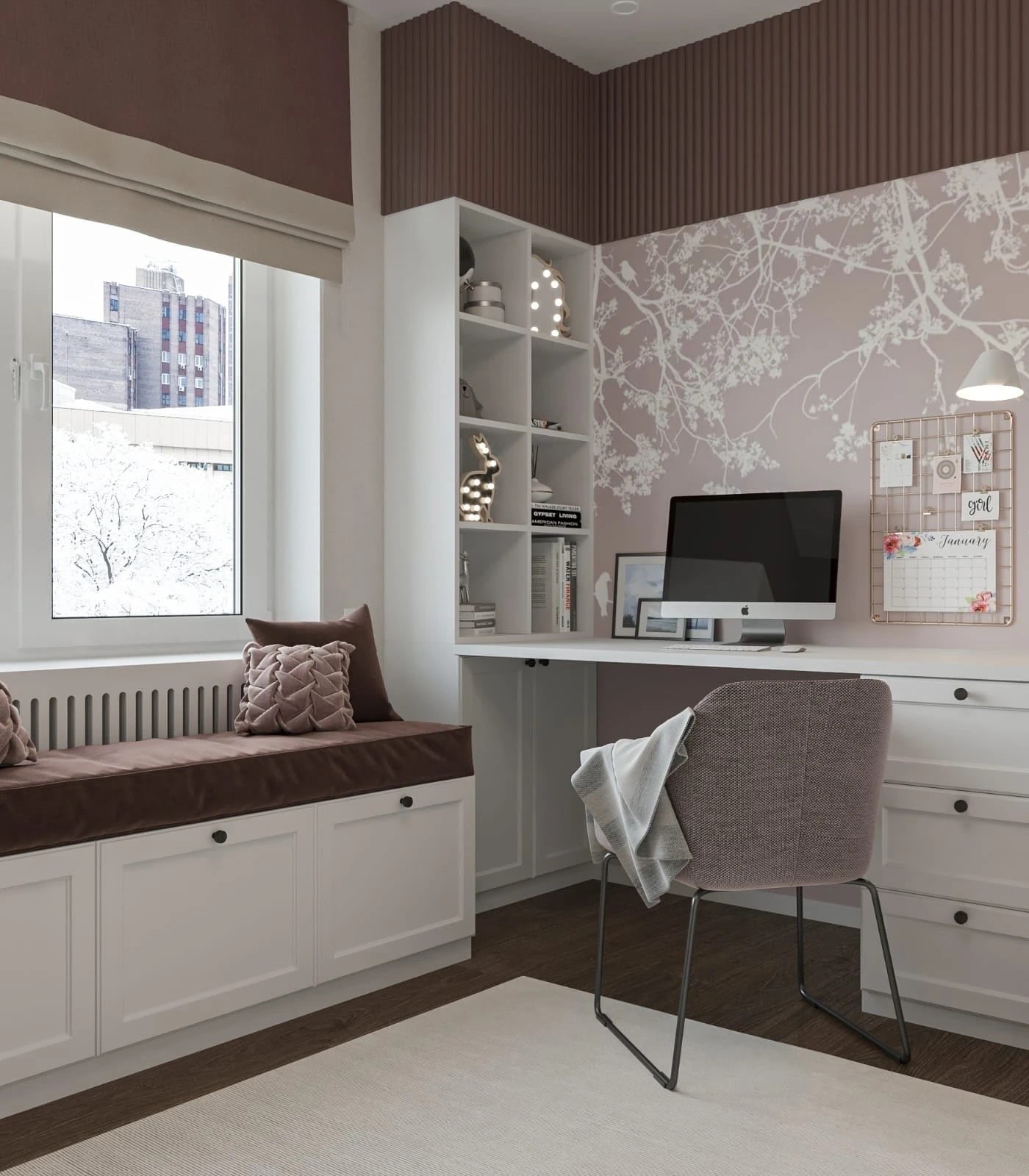 Дизайн детской для прекрасной леди