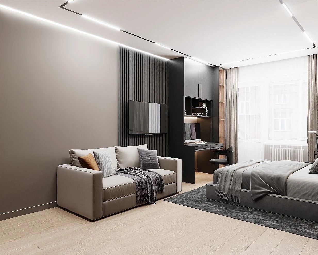 Спальня для молодого человека