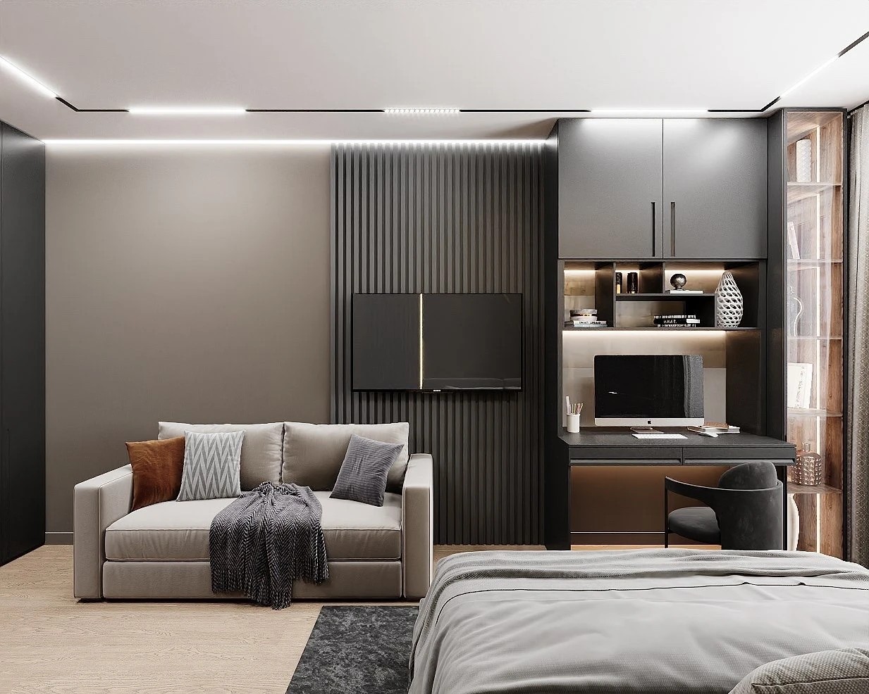 Спальня для молодого человека