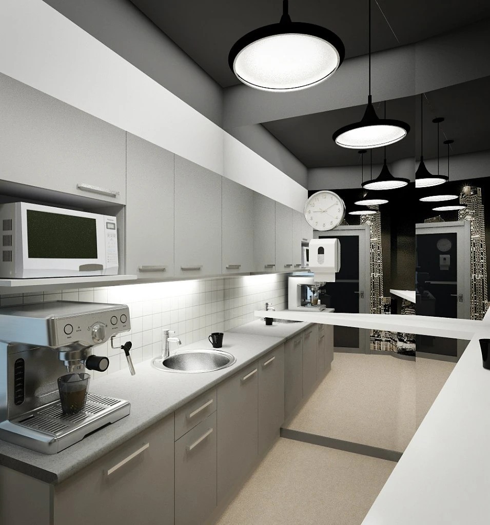 Кухни для офисного здания