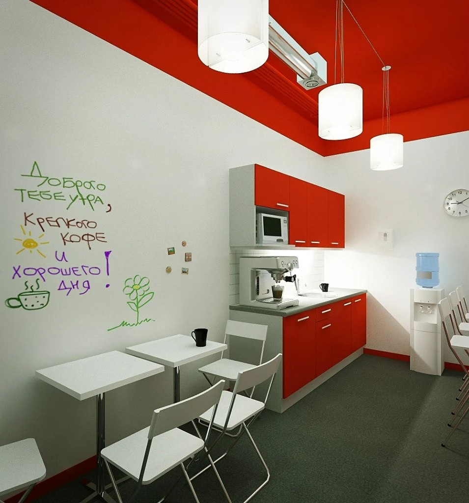 Кухни для офисного здания