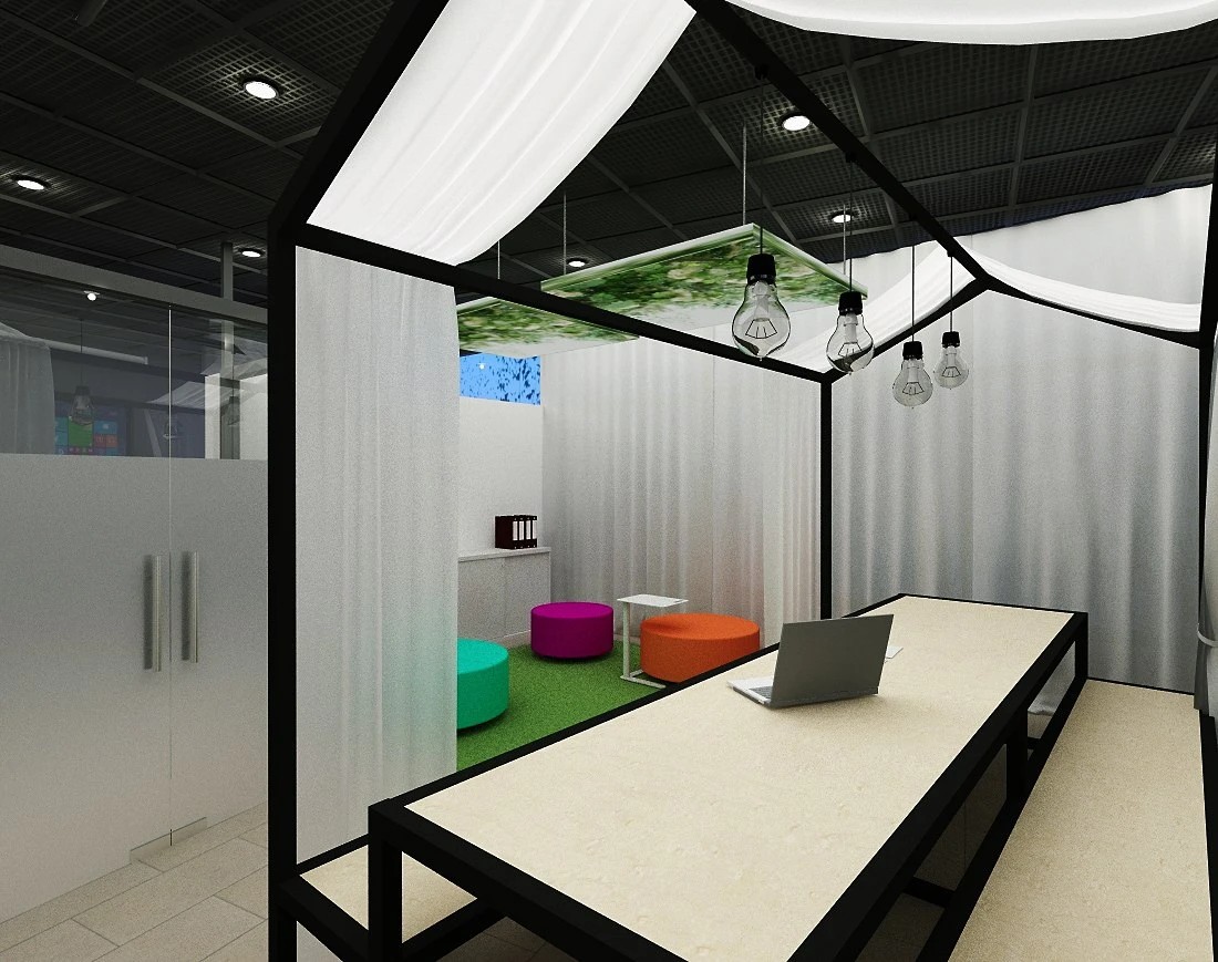 Кухни и переговорные для офисного здания