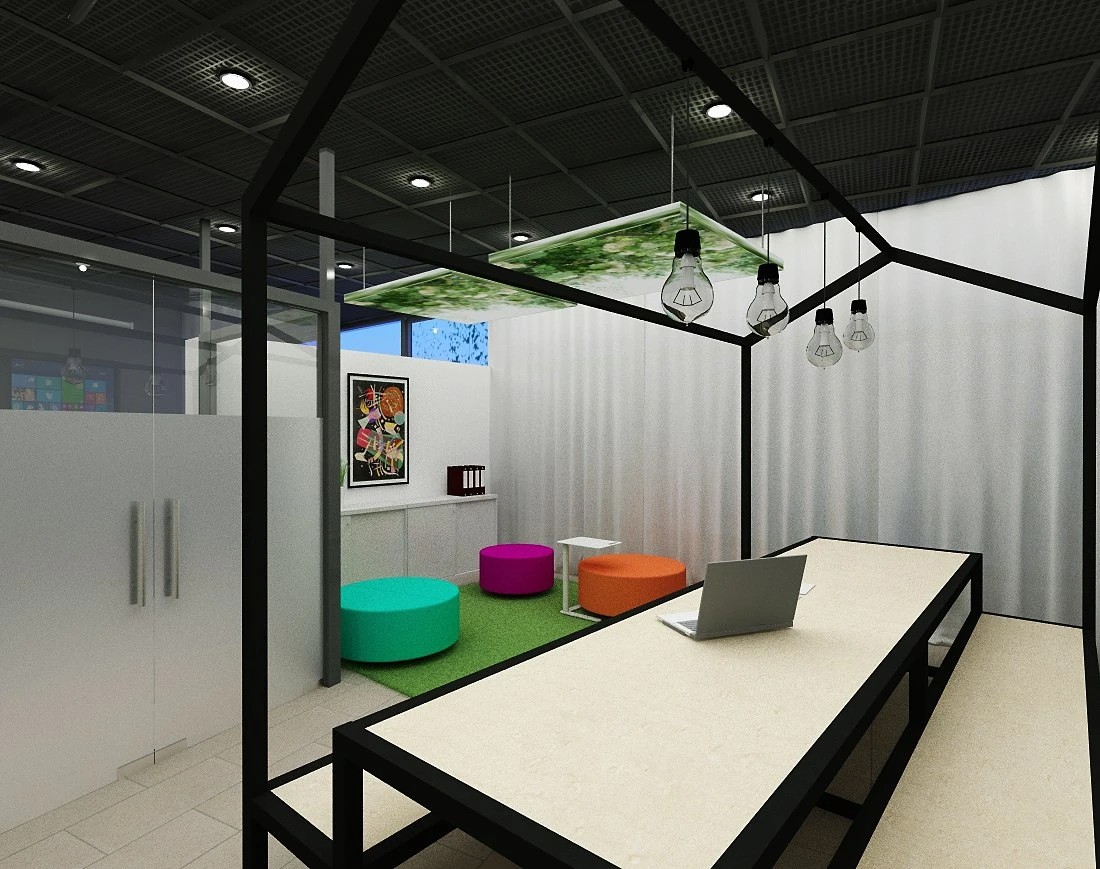 Кухни и переговорные для офисного здания