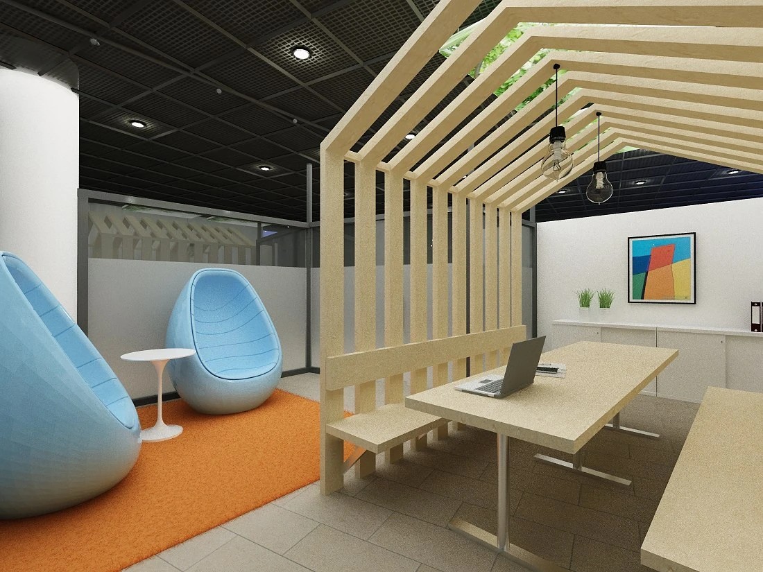 Кухни и переговорные для офисного здания