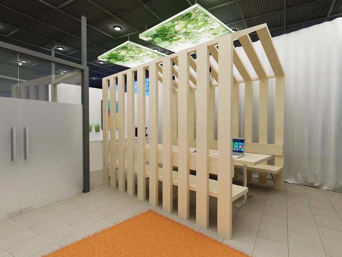 Кухни и переговорные для офисного здания