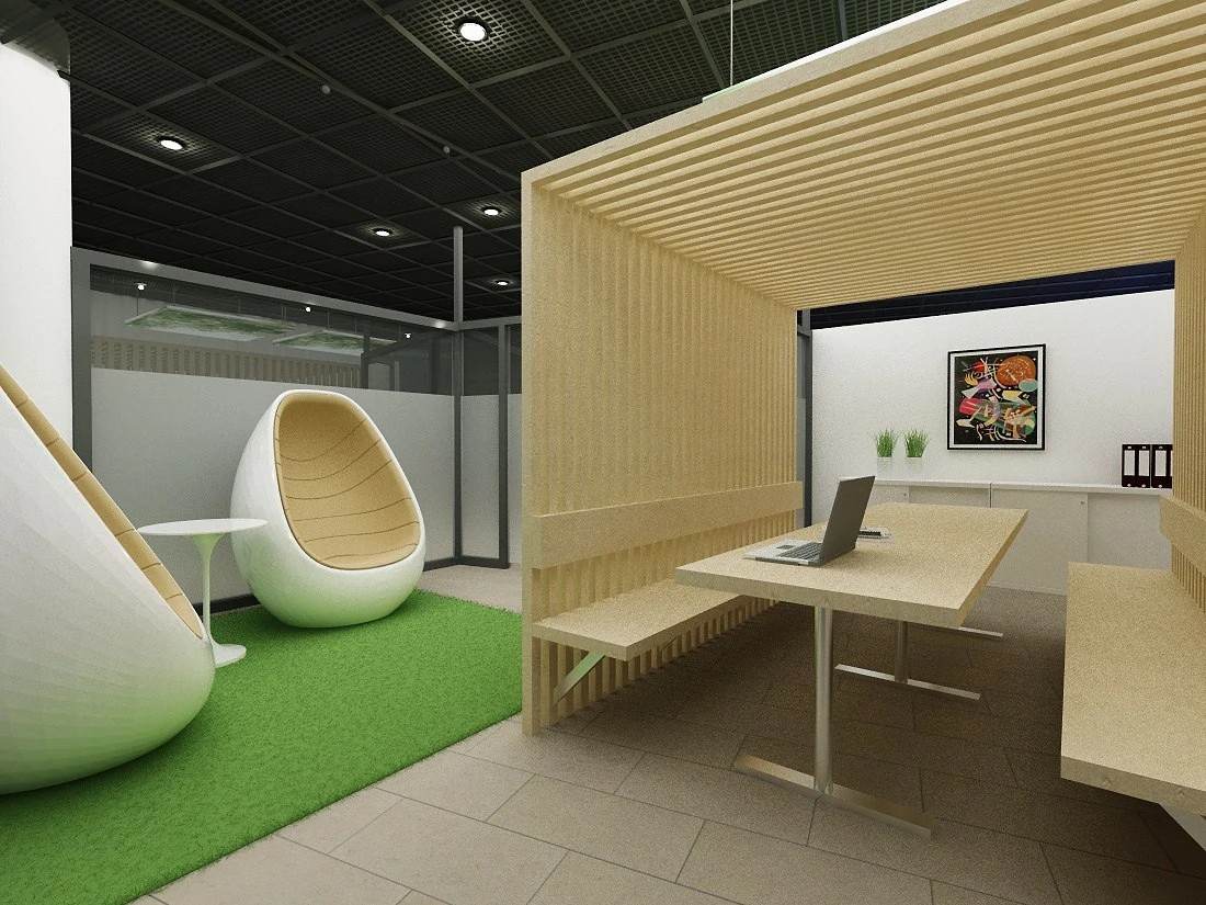 Кухни и переговорные для офисного здания