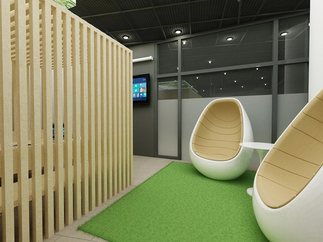 Кухни и переговорные для офисного здания