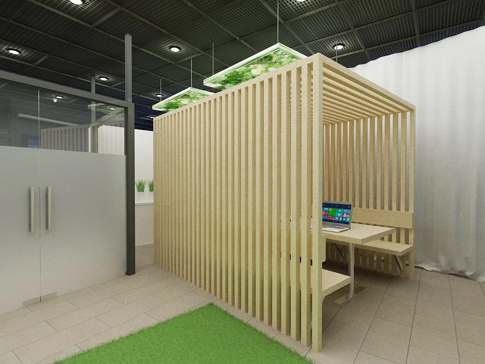 Кухни и переговорные для офисного здания