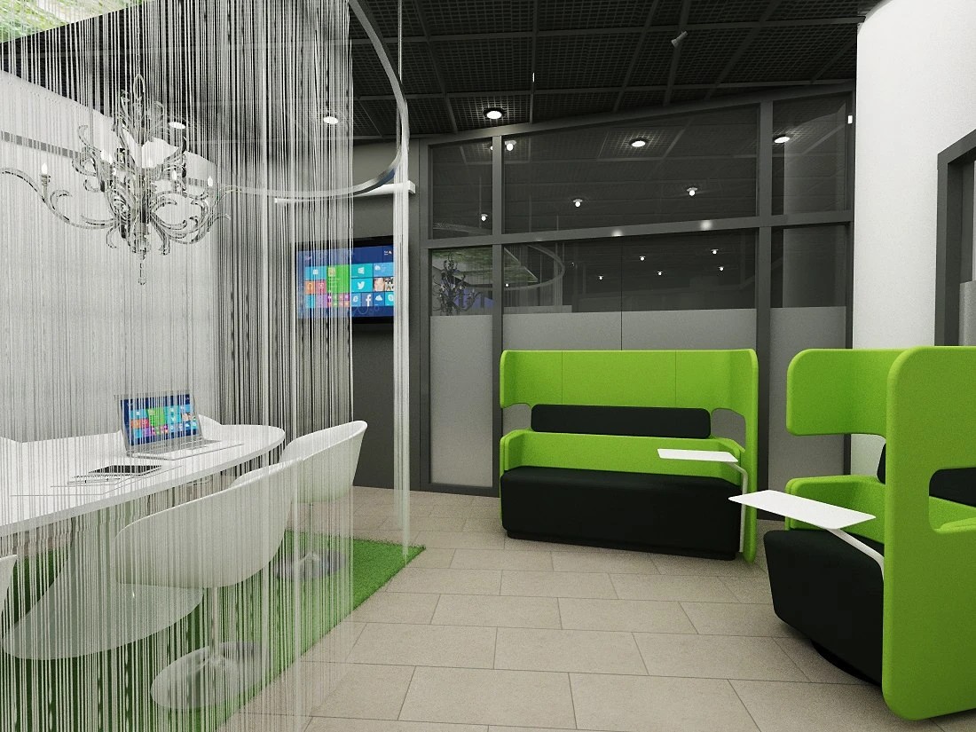 Кухни и переговорные для офисного здания