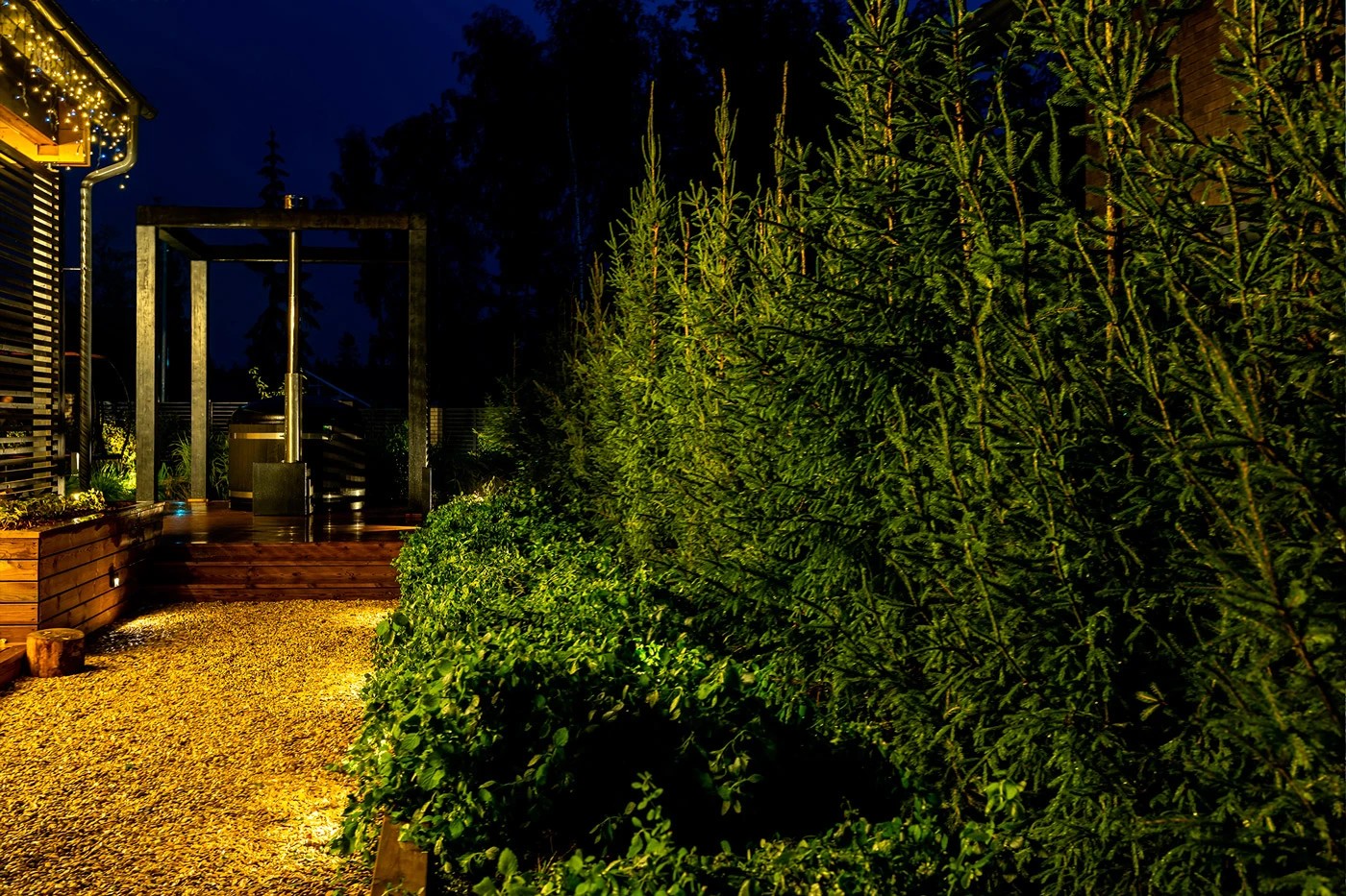 Сад в финском стиле