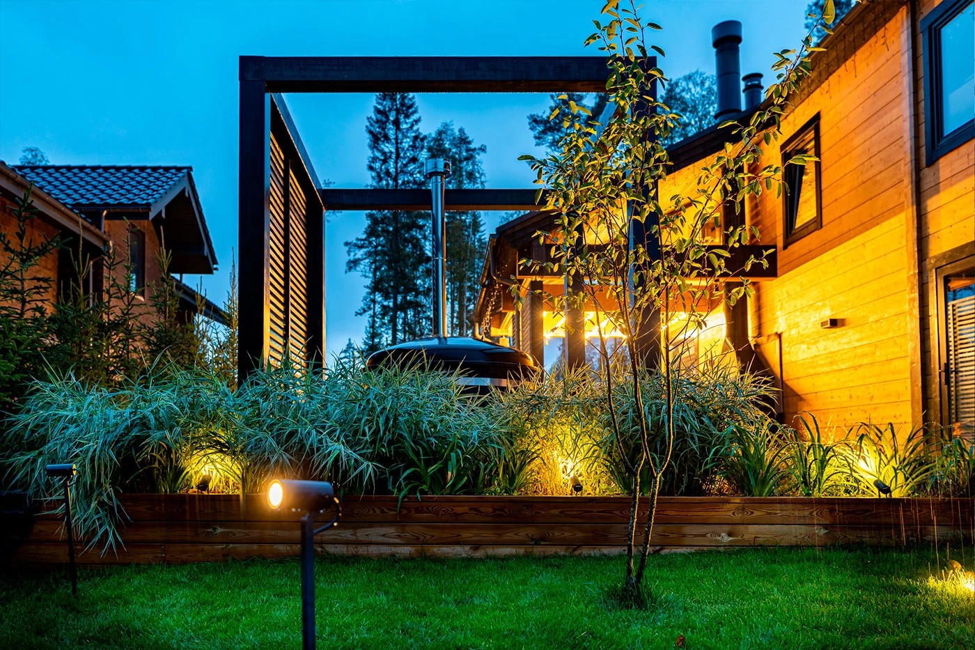 Сад в финском стиле