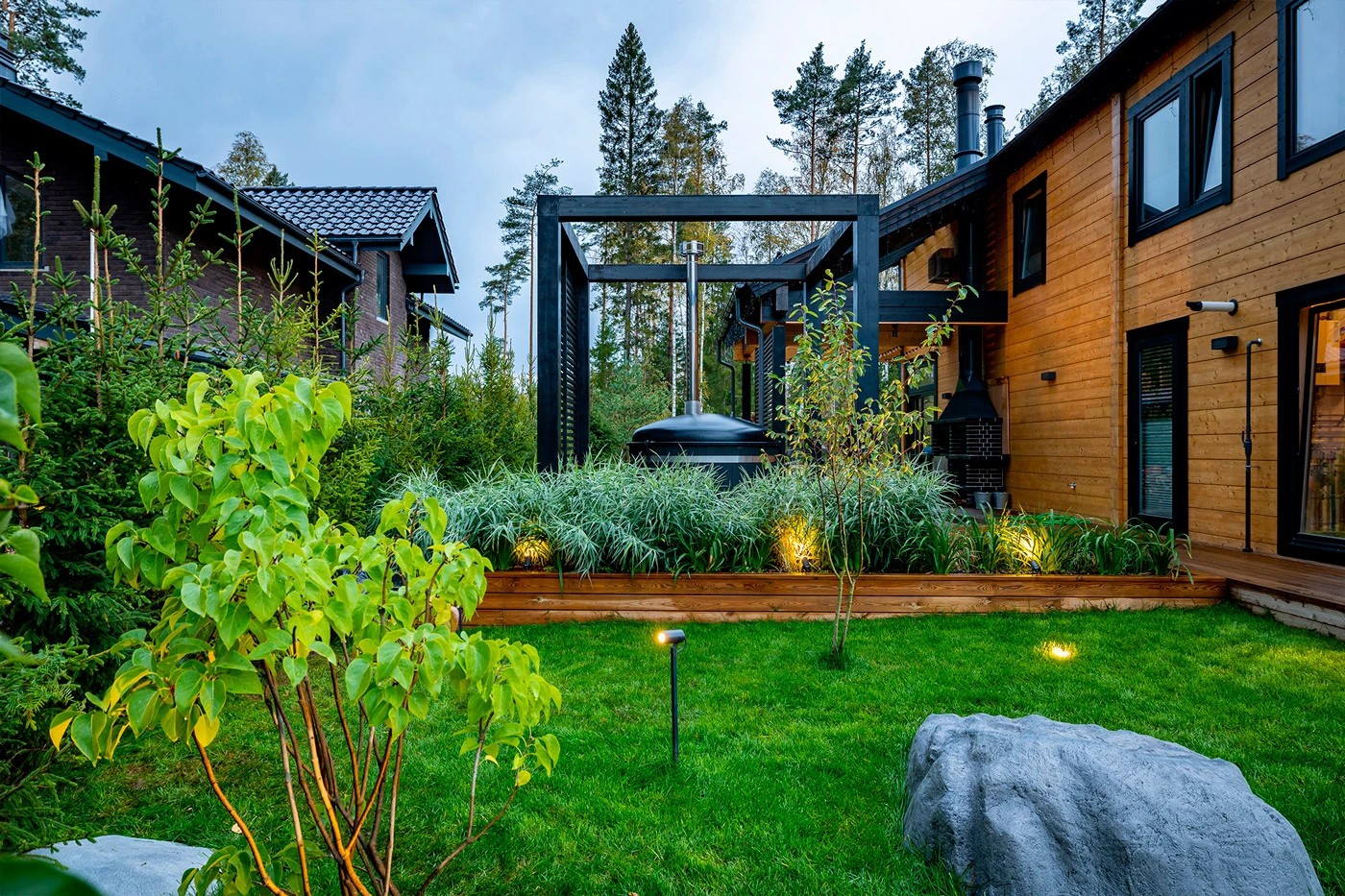 Сад в финском стиле