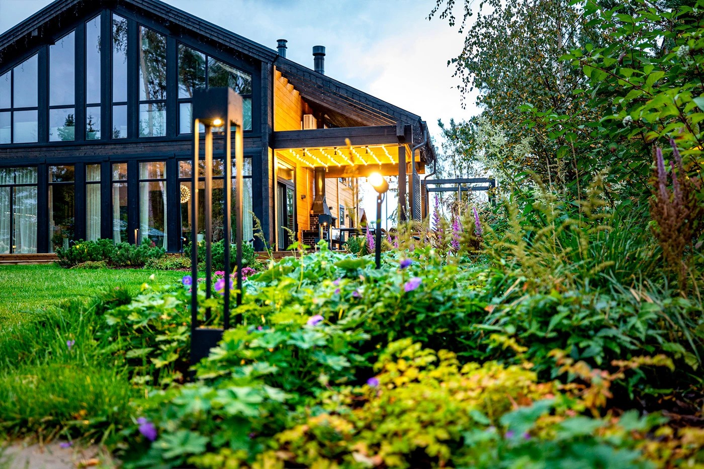 Сад в финском стиле