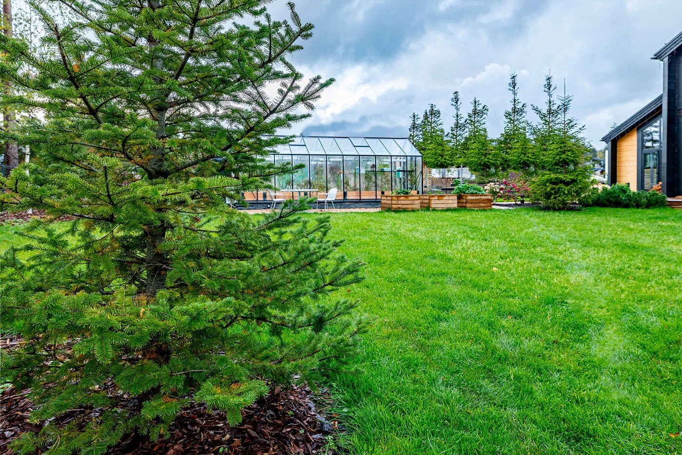 Сад в финском стиле