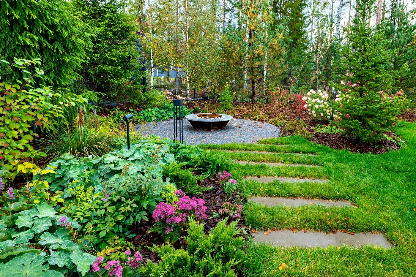 Сад в финском стиле