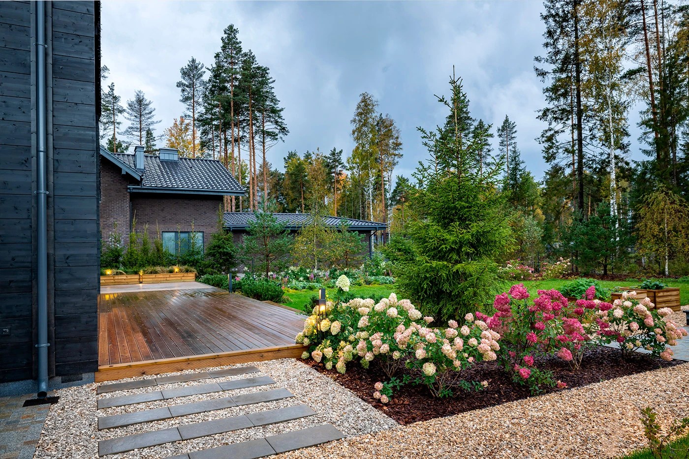 Сад в финском стиле