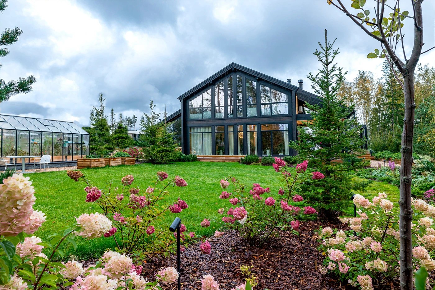 Сад в финском стиле