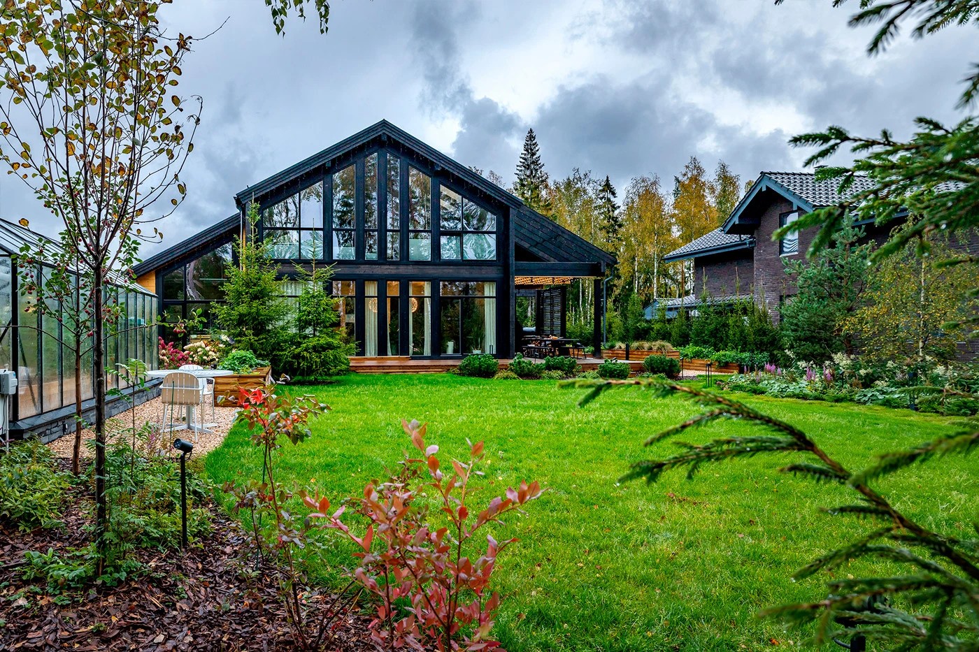 Сад в финском стиле