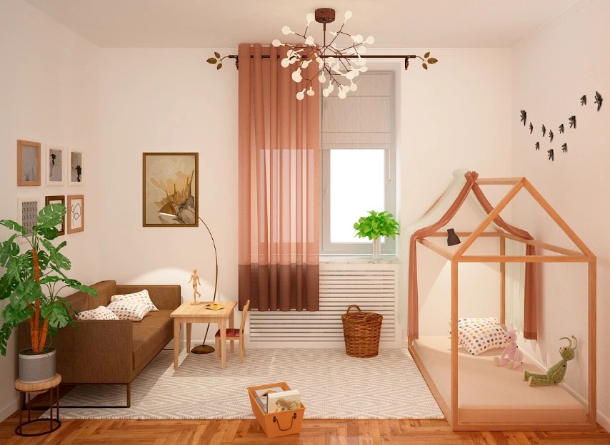 Детская комната девочки