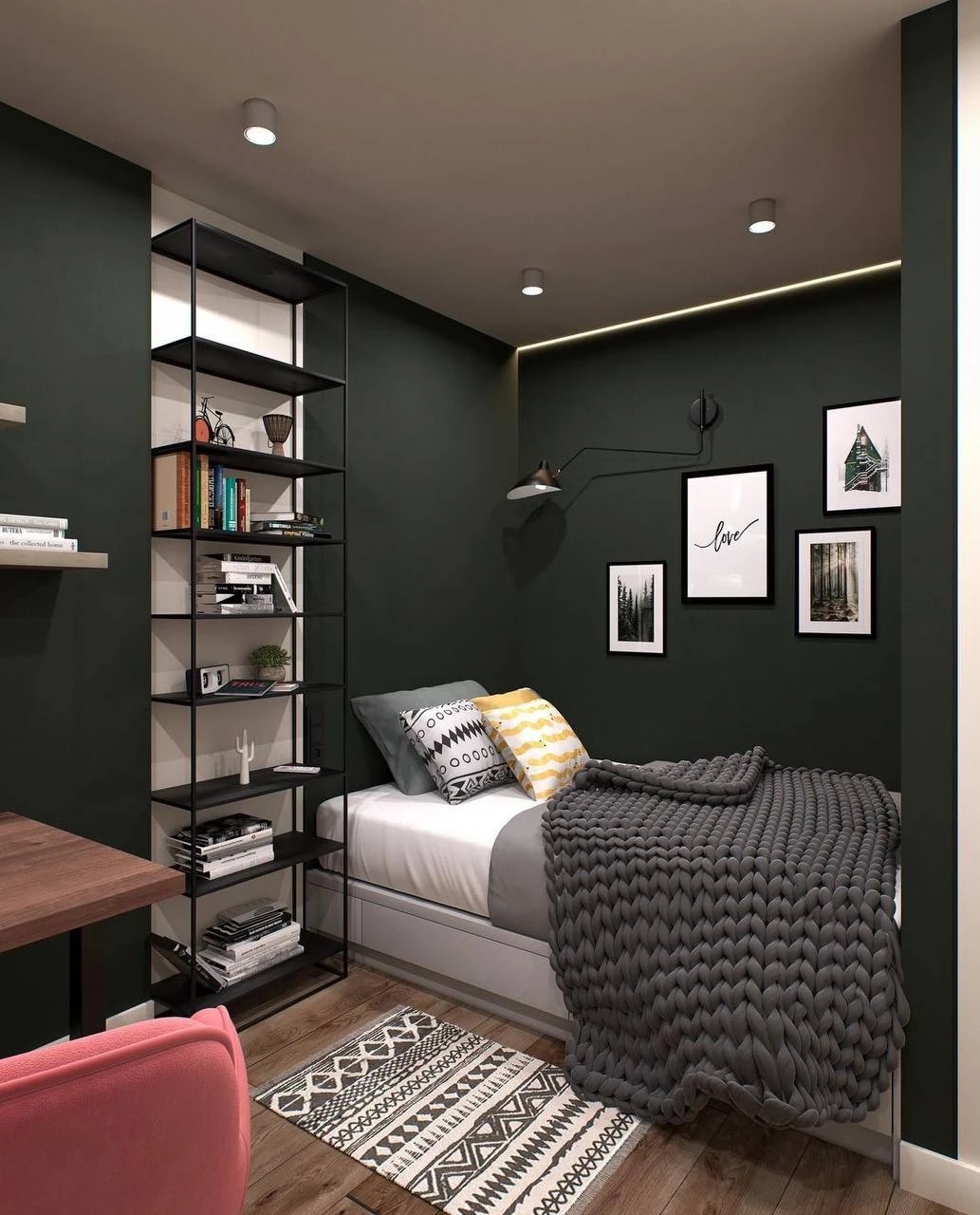 Брутальная комната для девочки-подростка