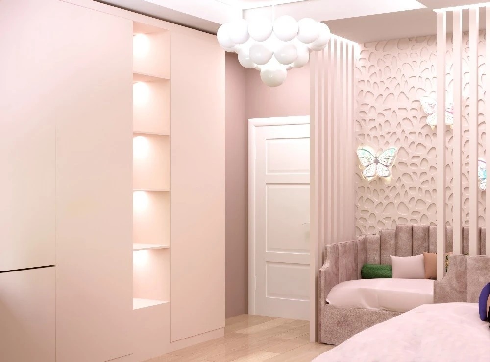 Дизайн детской комнаты для девочки