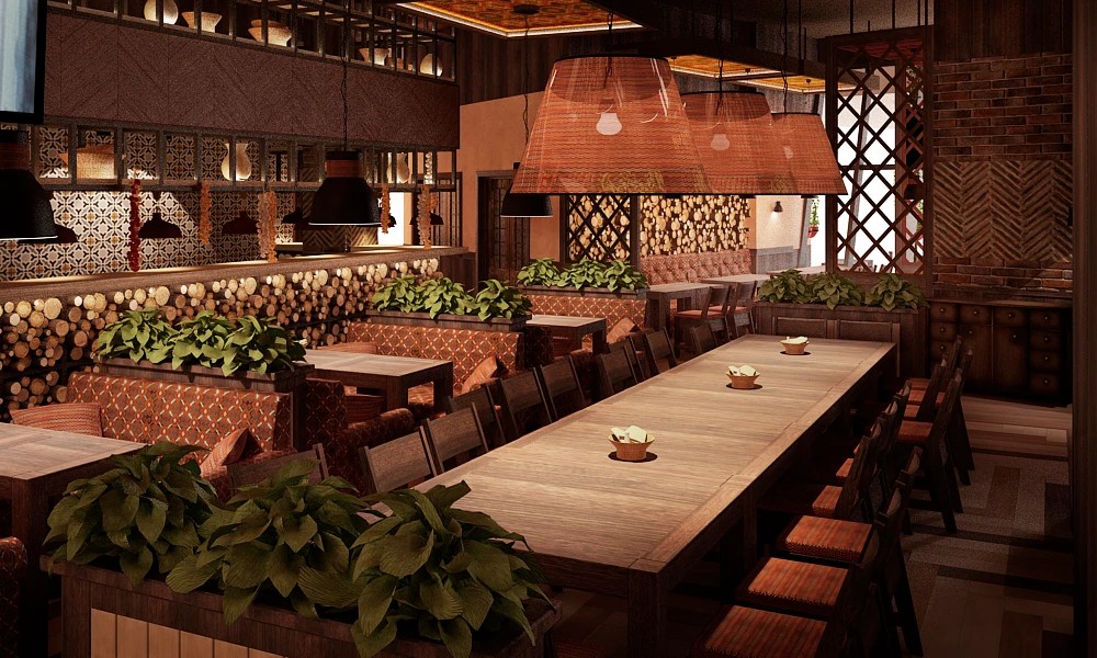 Ресторан Пхали-Хинкали на проспекте Гагарина, СПб