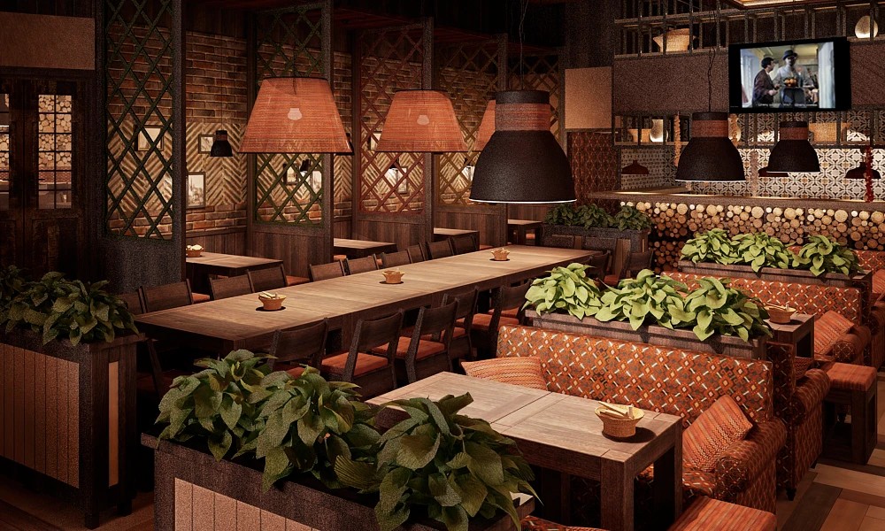 Ресторан Пхали-Хинкали на проспекте Гагарина, СПб