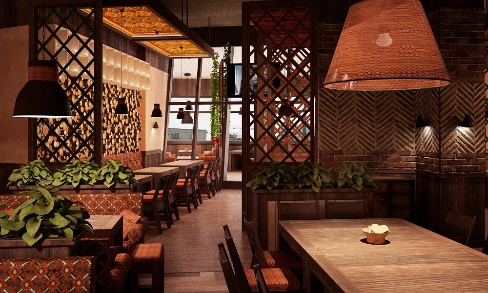 Ресторан Пхали-Хинкали на проспекте Гагарина, СПб