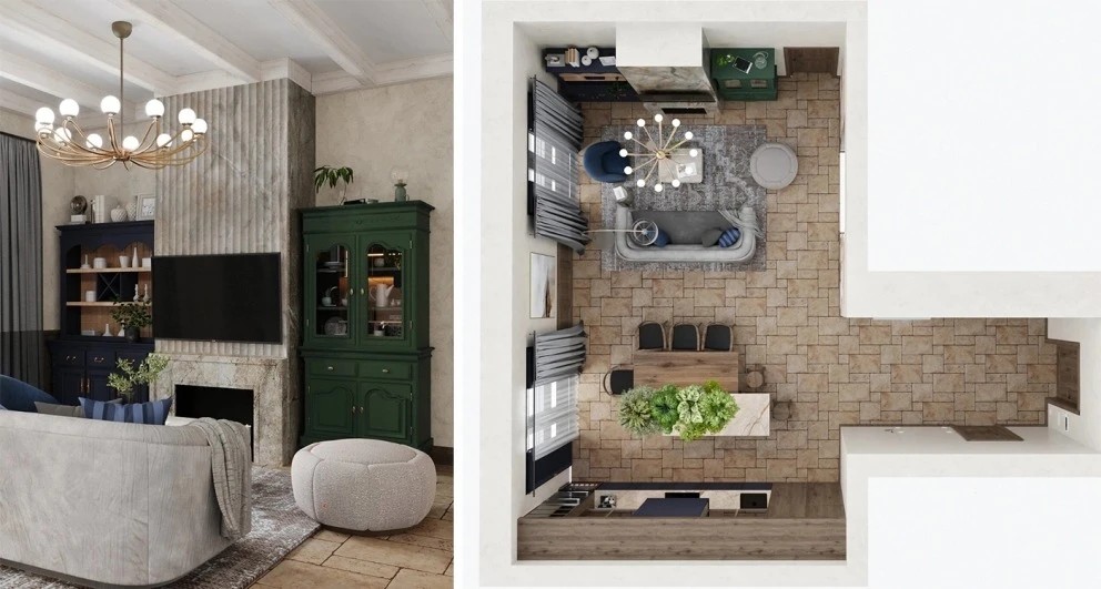 Квартира "Санторини"