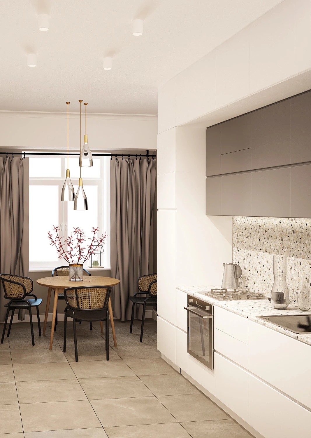 Квартира на Петроградке «Питерское небо»