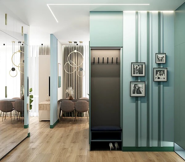 LIGHT BLUE ENTERING ZONE