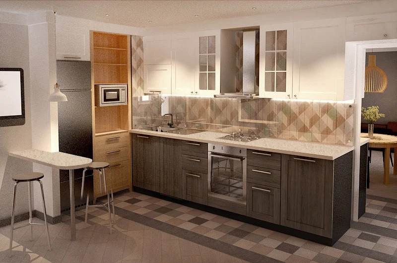 Квартира «Ритмы геометрии»