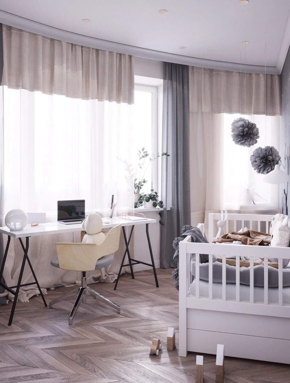 Квартира в светлых тонах