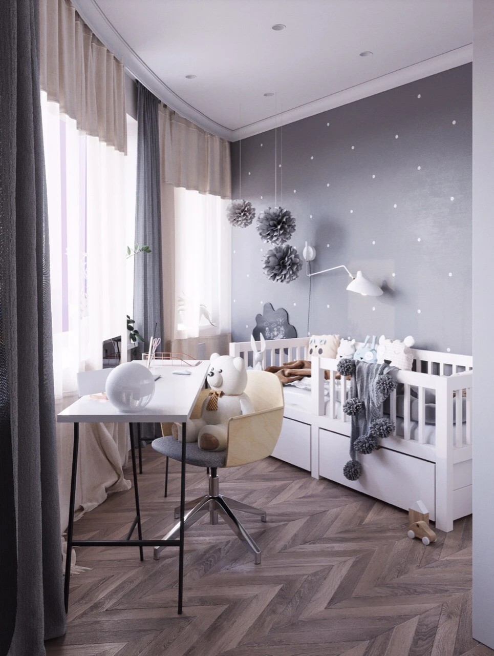 Квартира в светлых тонах