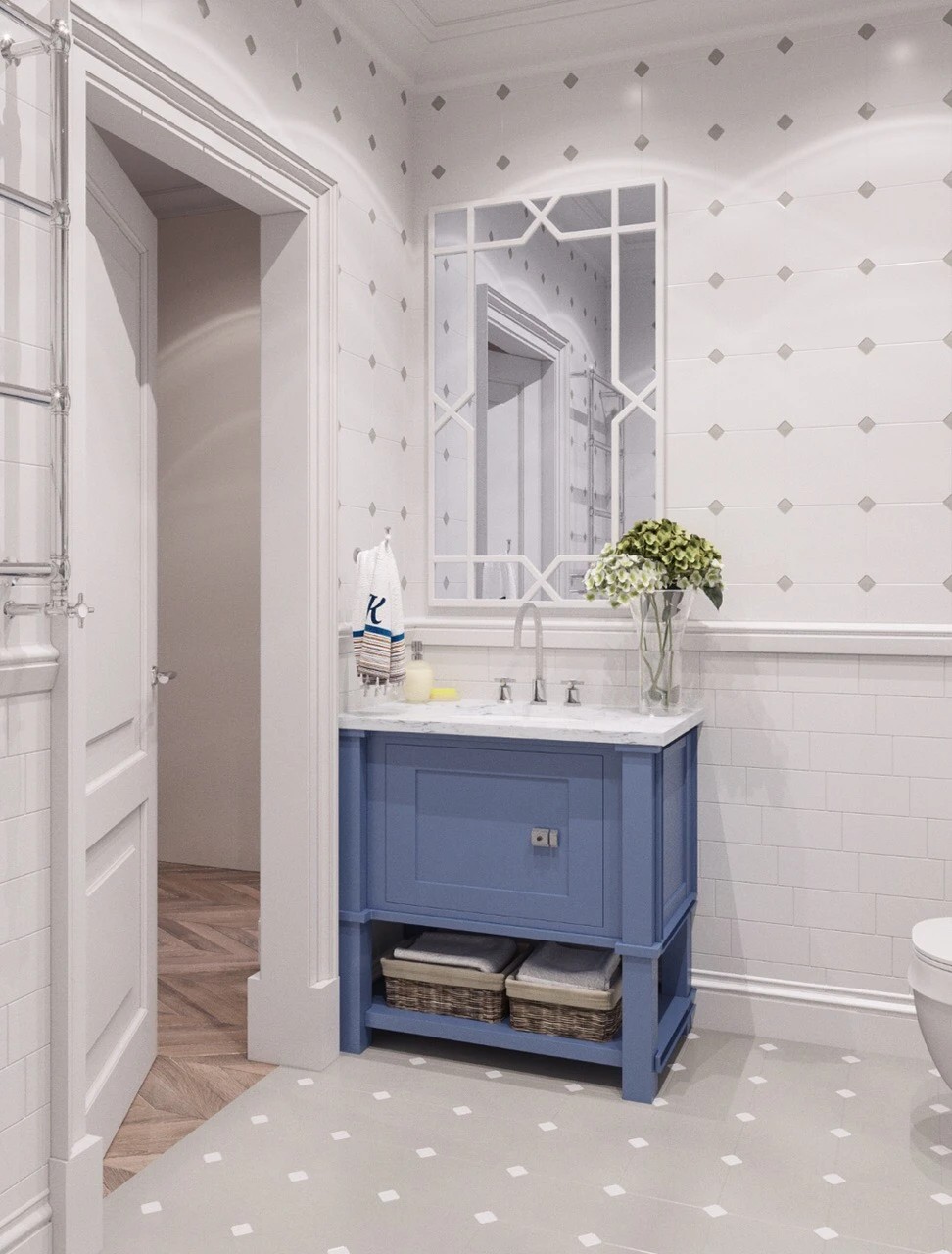 Квартира в светлых тонах